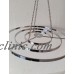 2x Round Stainless Steel Chandelier Frame Wedding Party Centerpiece Hanger   112515212619